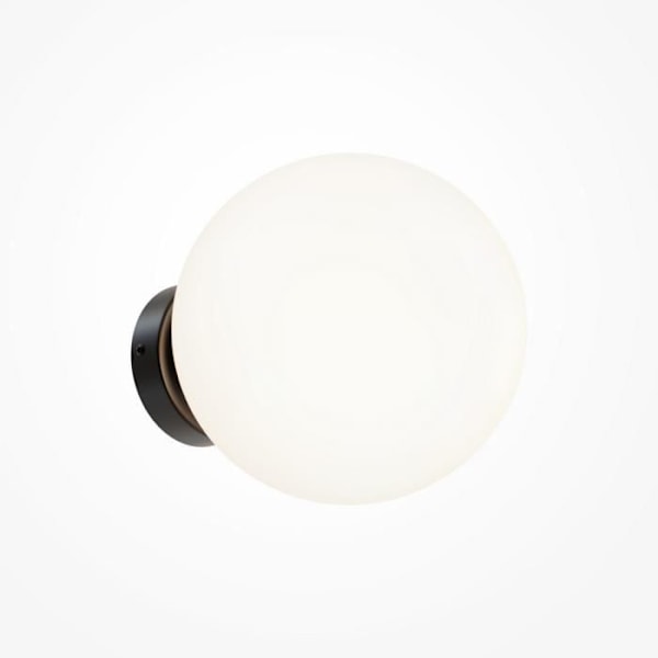 Væglampe - Maytoni - Basic Form - Mat Sort - E14 - 20 cm - 40W