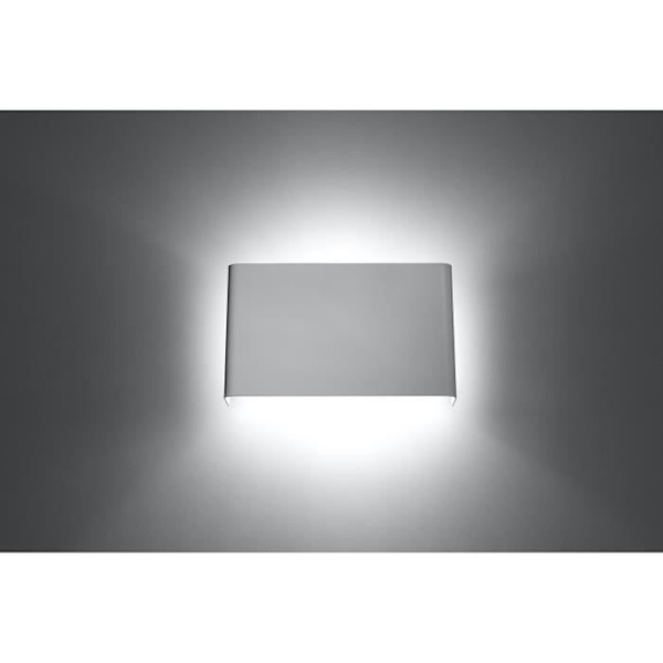 COPERTURA G9 LED vägglampa modern loft BOHO klassisk design hall - vit - SOLLUX