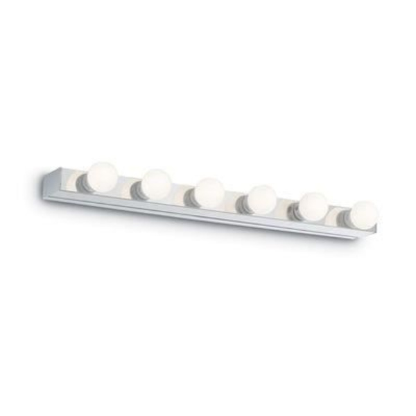Väggapplikation PRIVE 6x40W - IDEAL LUX - 045627 Krom