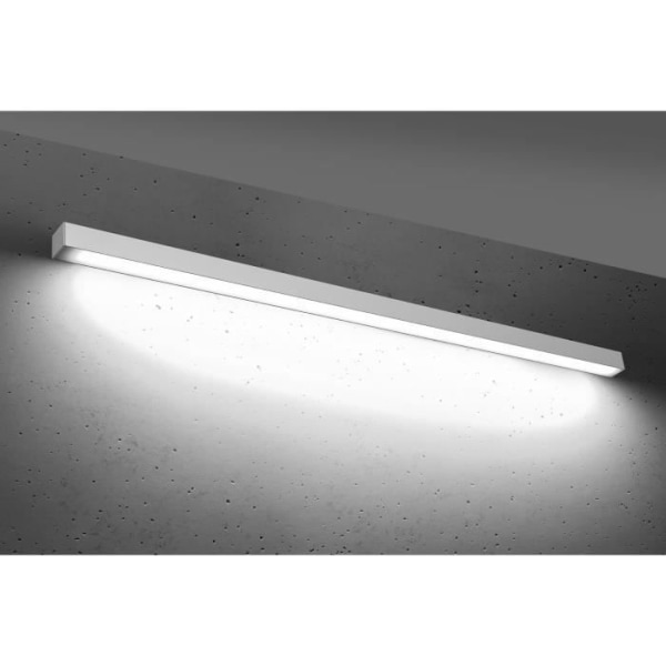 Sollux PINNE Hvid Integreret LED Væglamper 145cm 4000K