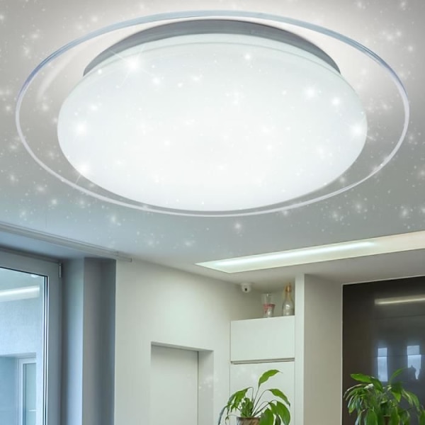 LED loftslampe med stjernehimmel og CCT-styring SAJAMA