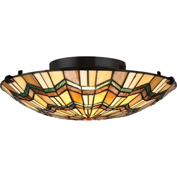 Loftslampe - Alcott - Sort - Metal - 3 pærer - 60W - E27 - Integreret LED - Moderne stil
