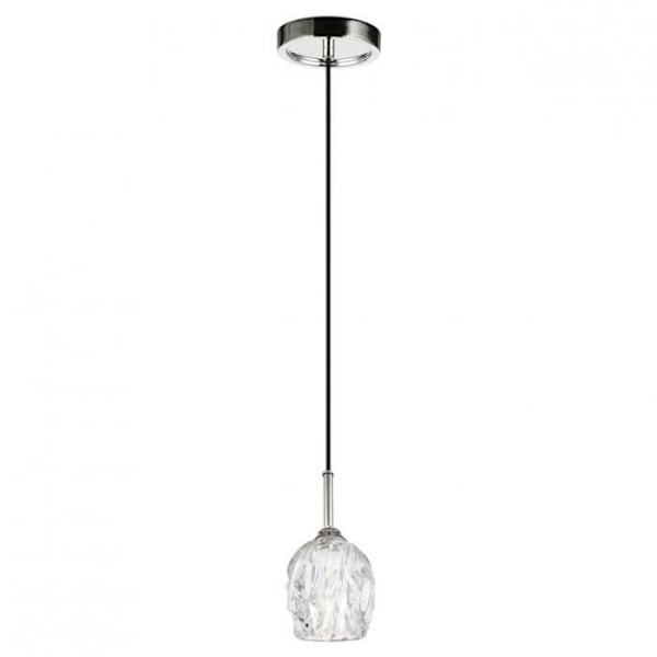 Glaspendel - Märke - Modell - Höjd 23,2cm - Diameter 11,1cm - LED G9