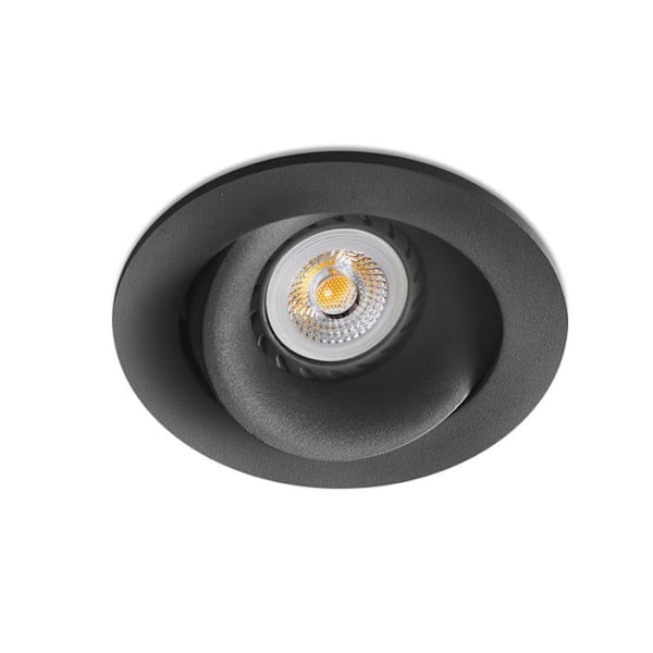 ARGÓN Sort forsænket loftslampe fra FARO 43411 BLANCO