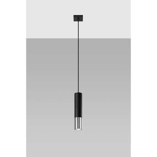 LOOPEZ 1 GU10 LED taklampa Modern Loft BOHO Design Corridor -Svart/koppar