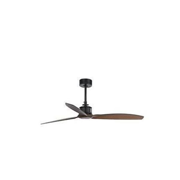 Faro JUST svart takfläkt i trä med Smart DC-motor - Fjärrkontroll ingår
