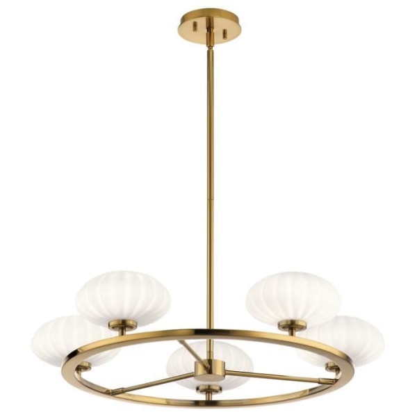 Elstead Kichler Pim Globe Pendel Loftslampe Fox Gold, 3000K, IP44