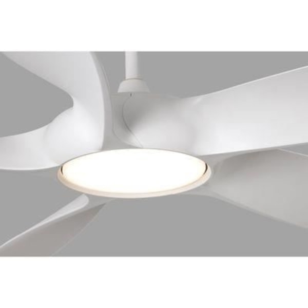 Loftsventilator - FARO - Cocos - 137 cm - DC motor - LED Varm hvid BLANCO