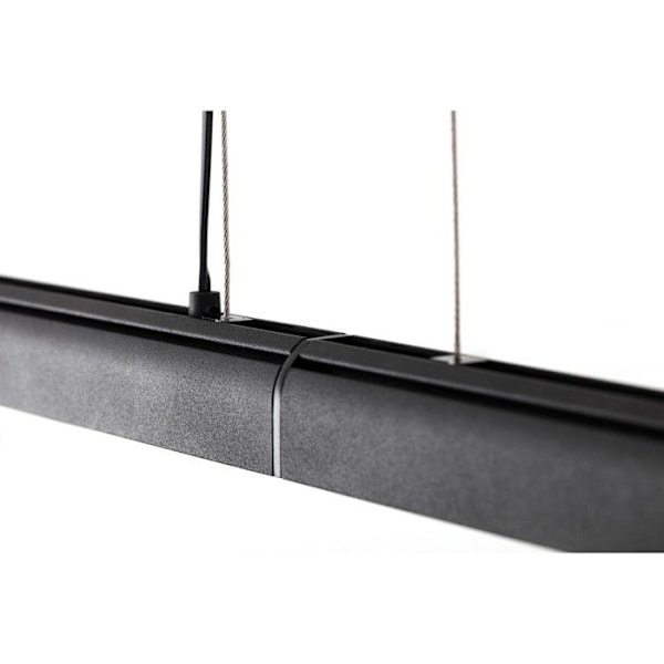 Svart hängande lampa med infälld dekor VICO 115 61104 NEGRO