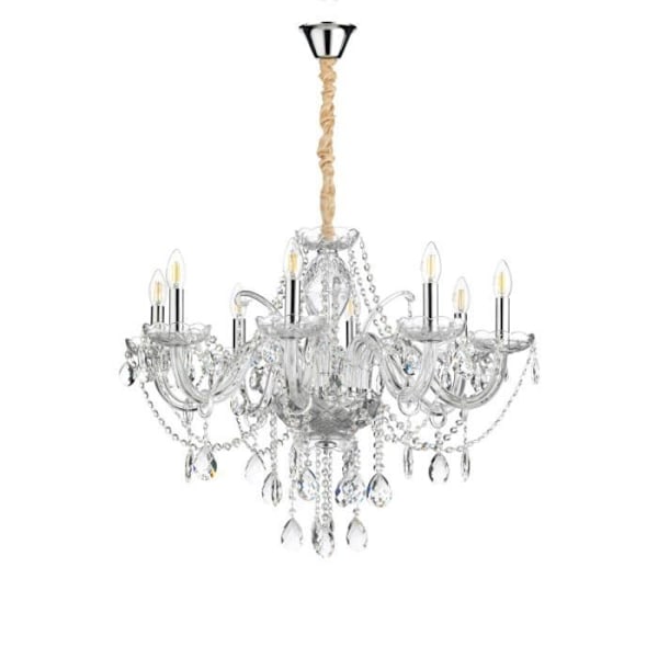 Luster - Onli - SVETLANA - 8 arme - Glas - Forkromet - E14