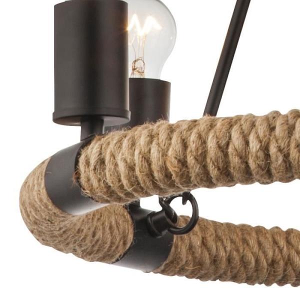 Hamp lysekrone, diameter 50 cm, ULLEU