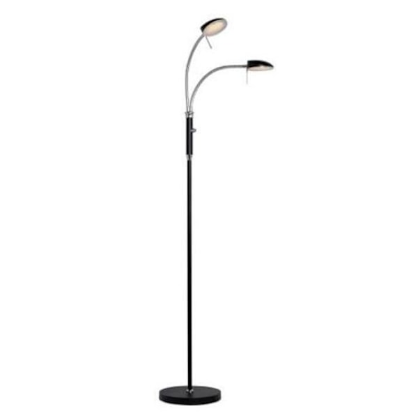 Lampett - Halo Design - Vegas - Svart - 140 cm - LED - Nutida svart/krom