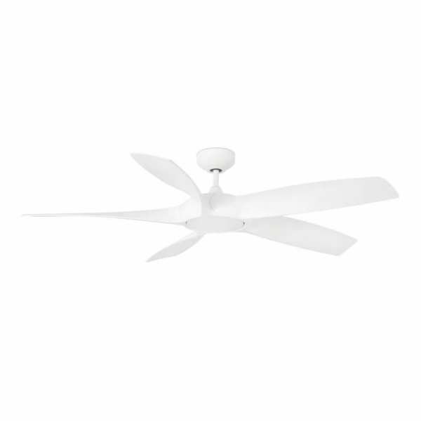 Faro COCOS Hvid 5-blads loftsventilator med Smart DC-motor