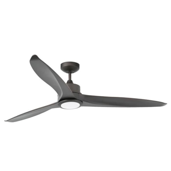 Takfläkt - Lorefar - TONIC - Stål och ABS - 15W LED - 6 hastigheter kastanj