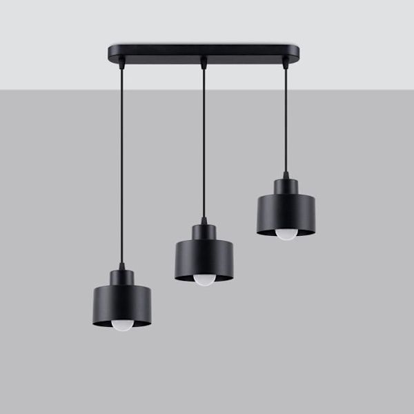 Sollux Savar Taklampa Pendel Bar Svart
