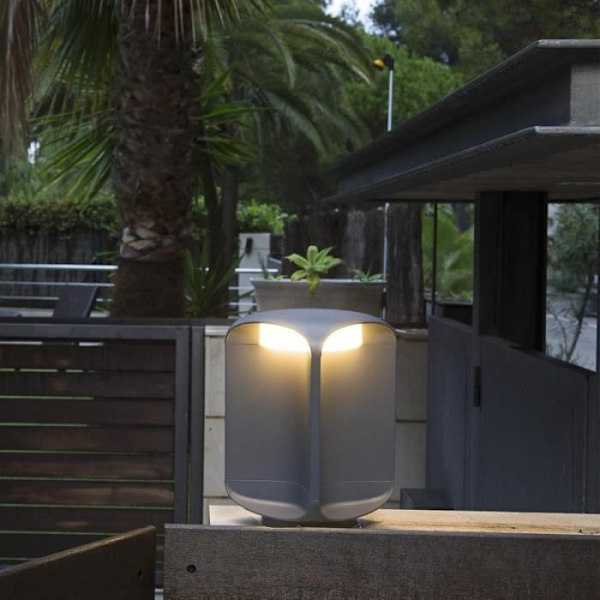 Faro - Bu-oh IP65 LED exteriör designfyr H26 cm - Antracit 26,5 cm Grå GRÅ