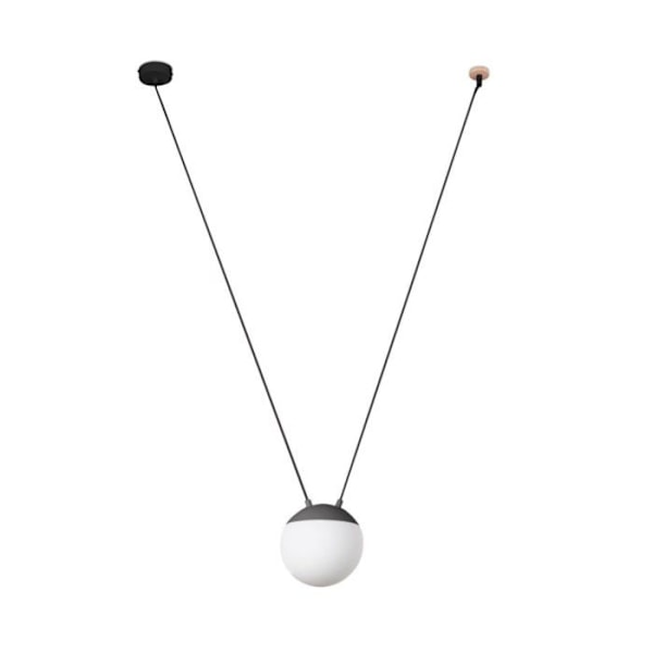 Faro Mine 1 lysegrå pendel - FARO28210-1L NICKEL