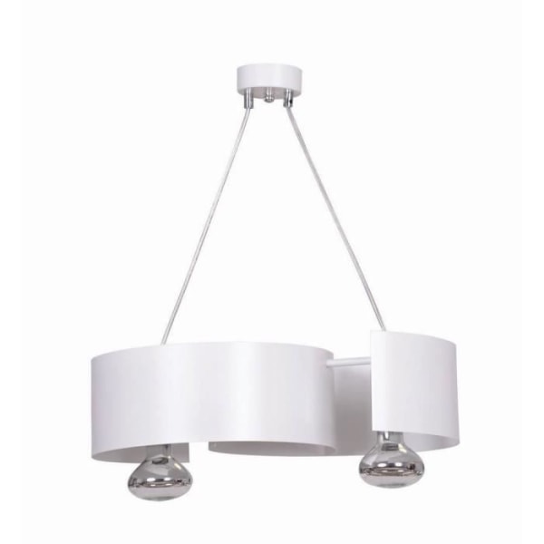 Emibig Vixon 2 White Pendel Lamp 2 Lights White - 306-2