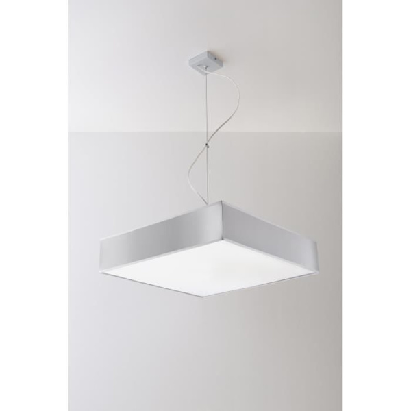 HORUS 45 E27 LED Pendellampa Modern Loft BOHO Design - SOLLUX - Grå