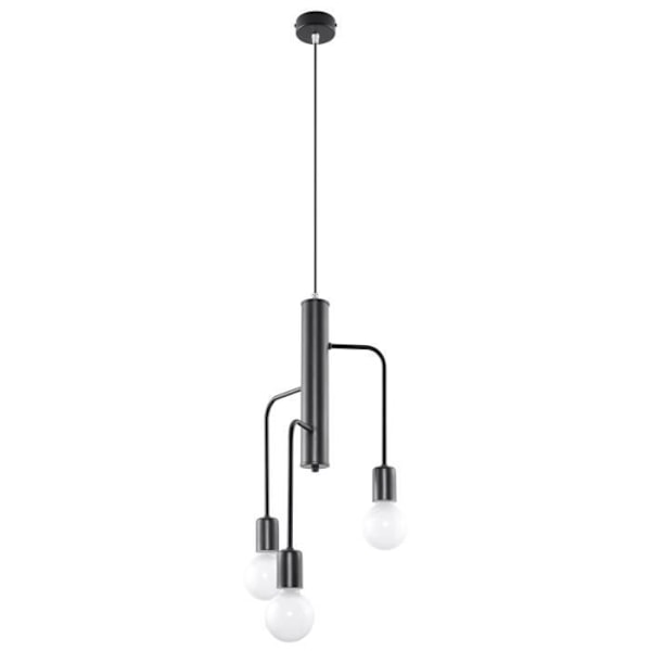 DUOMO 3M E27 LED-loftslys Moderne Loft BOHO Klassisk Designgang - Sort