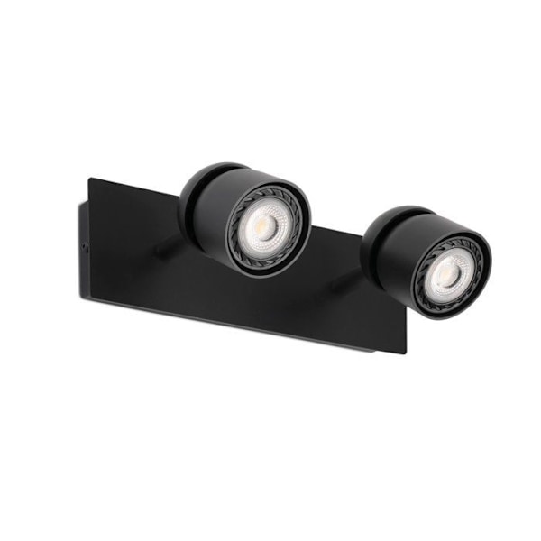 COCO Vägglampa svart 2L 40665 Svart
