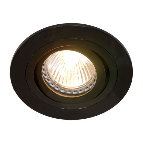 Sienna Pelite Spot forsænket spotlight mat sort Sort