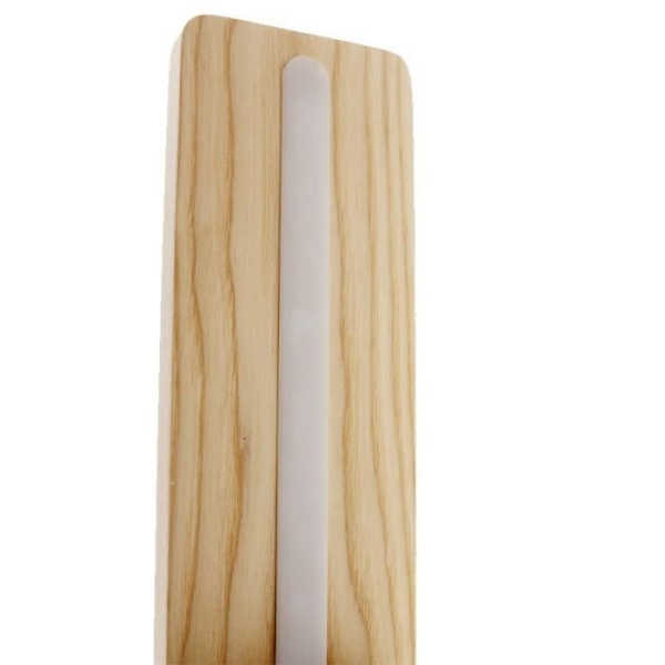 RENOIR WOOD LED vägglampa 5W + 3W MED USB CR 43-162-08-116