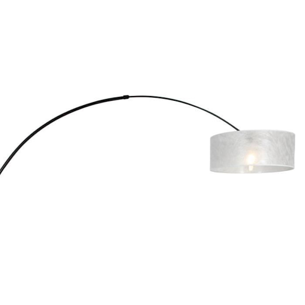 Sienna Sparkled Light Arc Golvlampa Mattsvart
