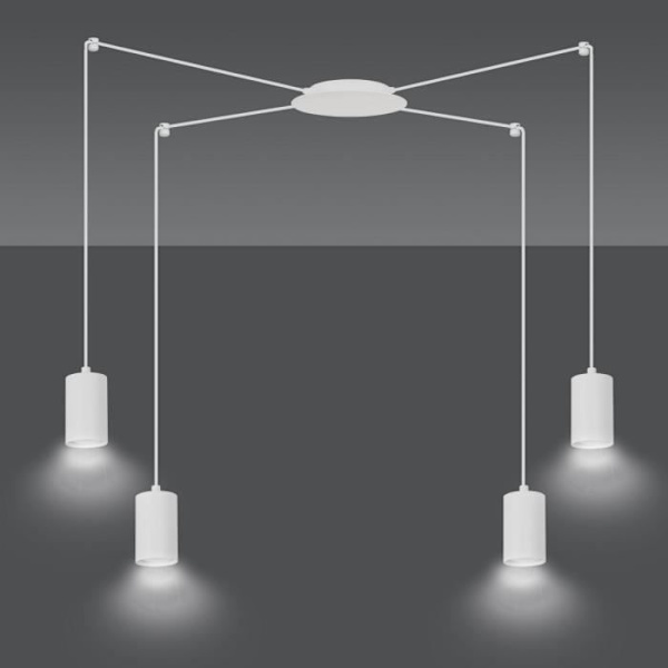 Emibig TRAKER Traker White Cluster Taklampa 4x GU10