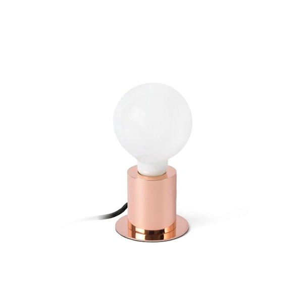 TEN kopparbordslampa NEGRO