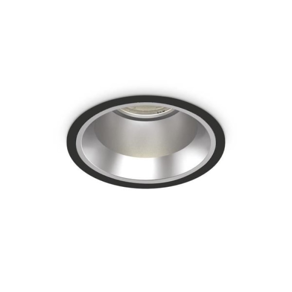 Ideal Lux OFF Forsænket Downlight Rund Sort 16,2cm 3000K