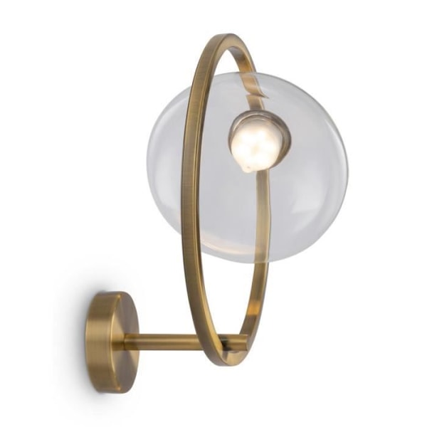 Väggarmatur - Maytoni - Lunare II - Inbyggd LED - Metall Mässing - 3000K