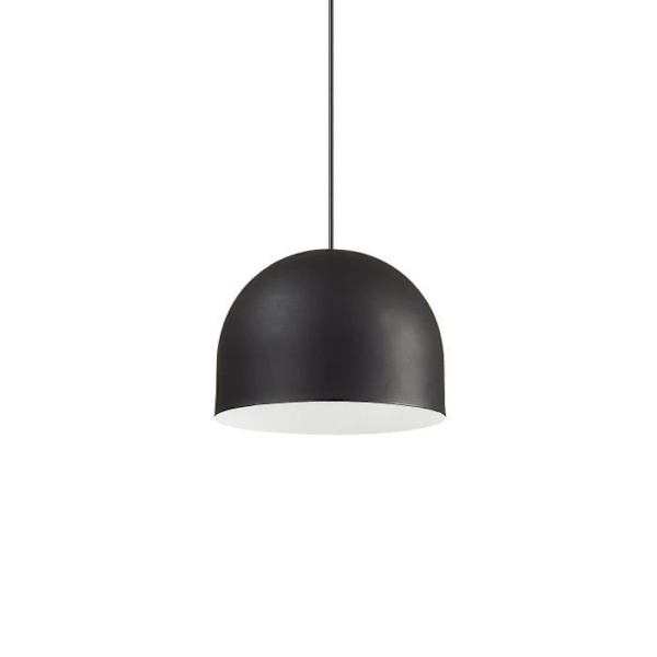 Suspension TALL SP1 BIG sort - Ideal Lux - Ø 13,5 x H min 25 / max 592 cm - Indbygget LED - E27 max 1 x 42W
