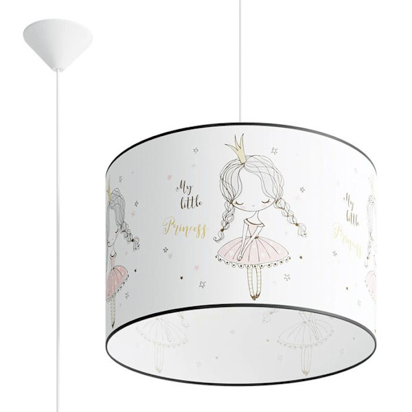 Sollux Lighting Princess 40 hængelampe vit/flerfärgad