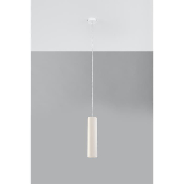Keramisk taklampa NANCY GU10 Modern Vit SOLLUX
