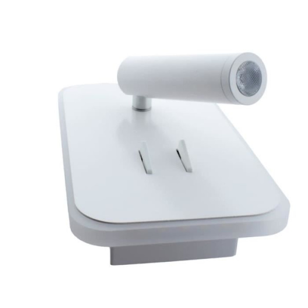 LED væglampe 11W + 3W Irena hvid CR 43-125-14-100