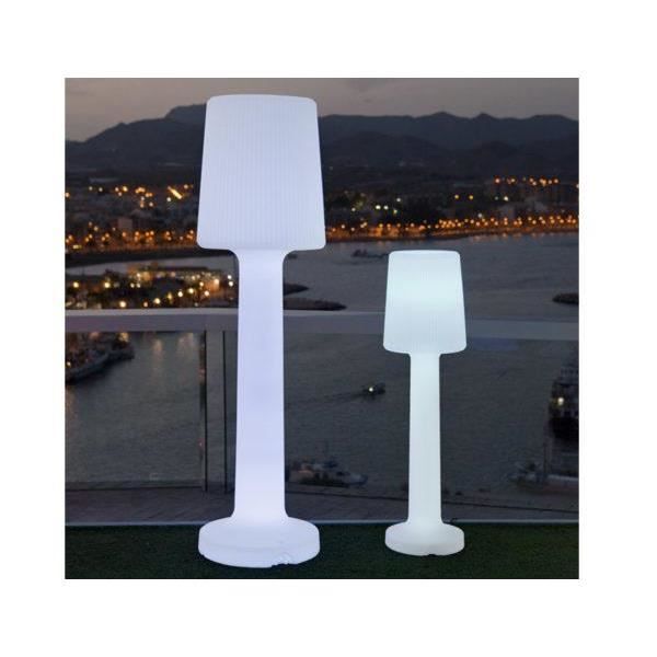 MOOVERE gulvlampe 110cm udendørs hvidt lys via kabel