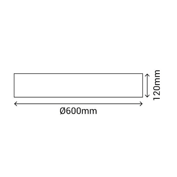 Plafondslampa MOON - SULION - Vit - LED - Nutida - Design