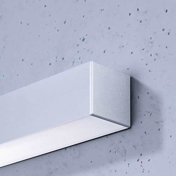 Sollux Pinne Integrerad Led Vägglampa Grå