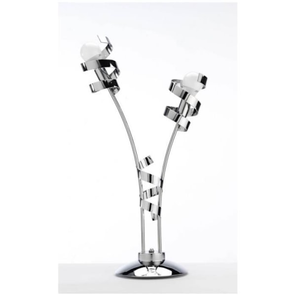 Lampe med dobbelte krombånd ONLI
