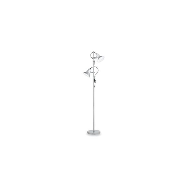 Golvlampa - IDEAL LUX - POLLY - 2 glödlampor - Grå - Modern Pengar