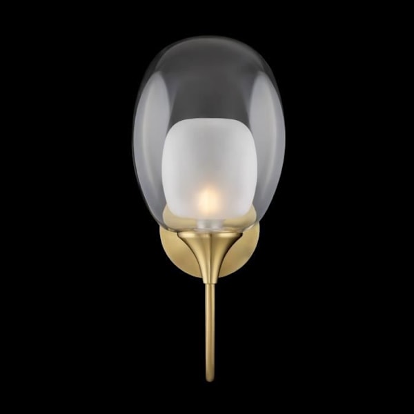 Væglampe - Maytoni - Aura - Messing - Glas - E14 - 60W - Moderne Design