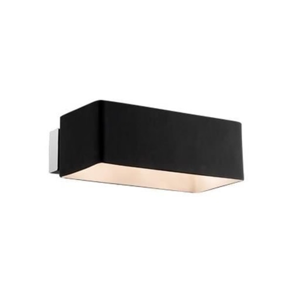 Ideal Lux BOX AP2, overflade, rektangel, 2 pære(r), 40 W, G9, sort Sort