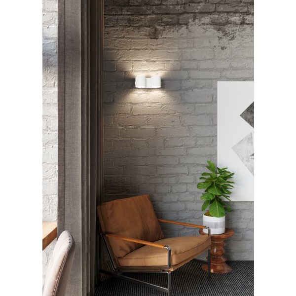 Applique ORBIS 2 Vit P Modern Inomhus Lampa för Sovrum Vardagsrum G9