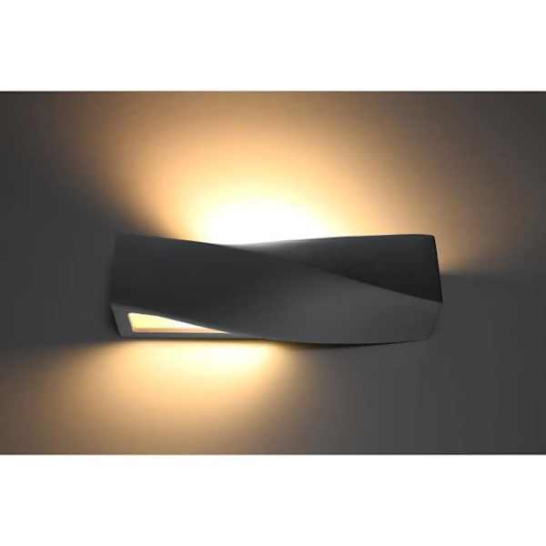 SIGMA E27 LED Modern Loft BOHO Design Corridor Vägglampa - GRÅ