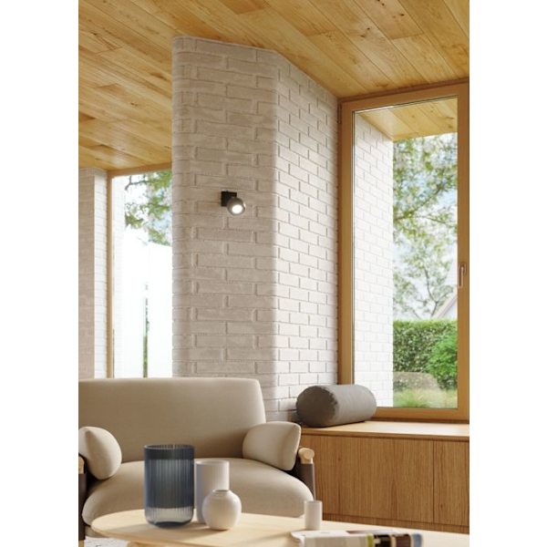 Modern LED-taklampa LOFT spotdesign - SOLLUX - OCULARE 3 - 3 GU10-lampor - svart