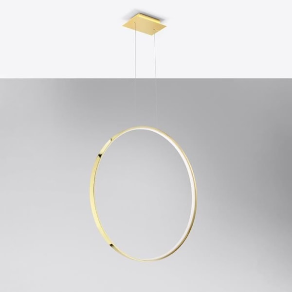 Sollux Rio Integreret Led Loftslys Galvaniseret Poleret Guld
