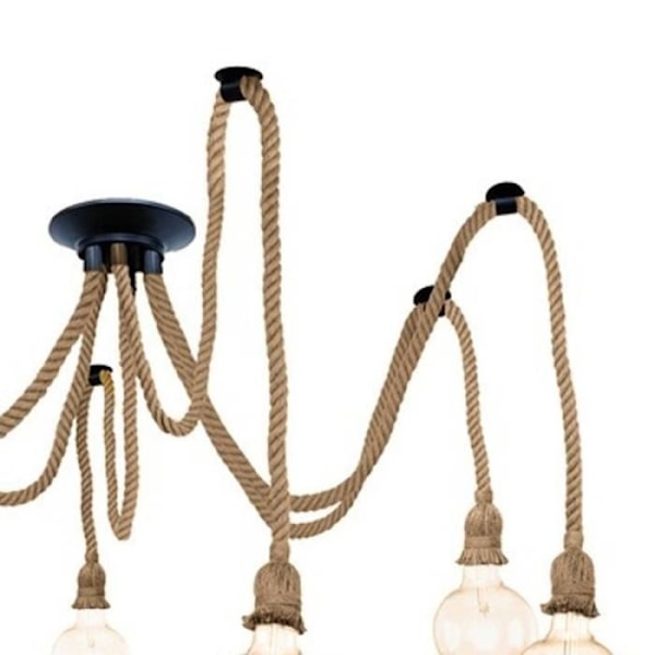 Seks-lys reb loftslampe CR 93-841-06-116