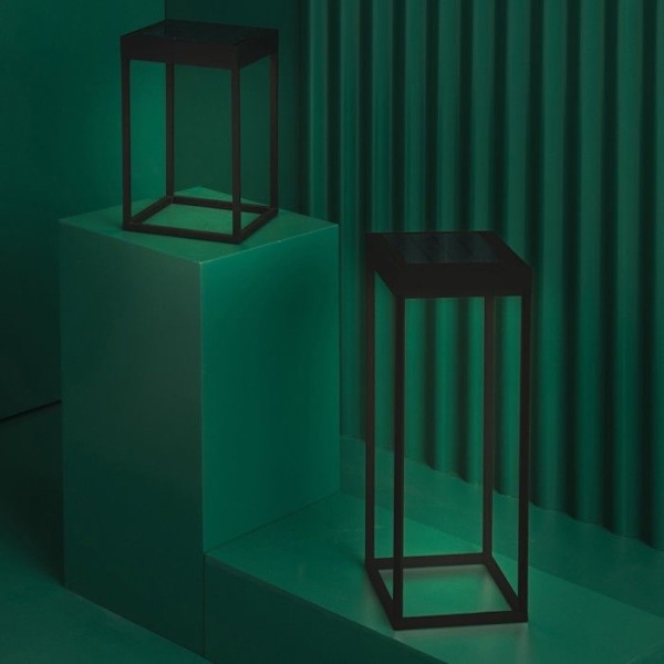 KASP h50, Bærbar lampe, Faro Barcelona NICKEL