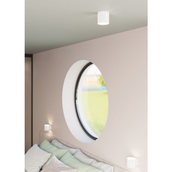 Væglampe - SOLLUX - INEZ - Aluminium - G9 - Hvid